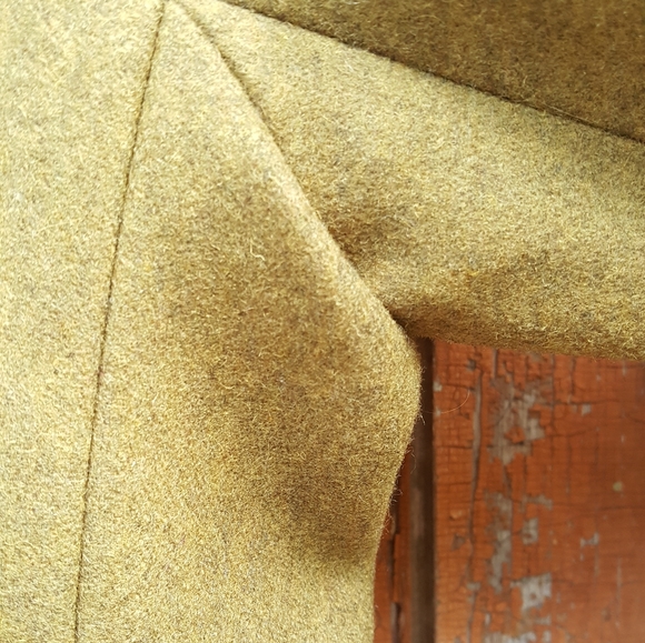 J. Crew Melton Wool side zip trench - Picture 7 of 8